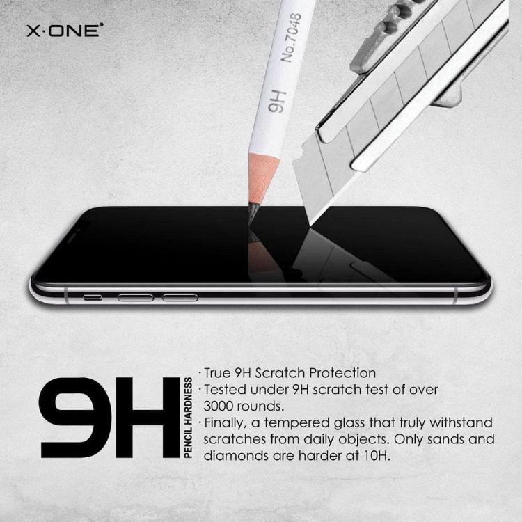Szkło hartowane X-ONE Full Cover Extra Strong Matowe - do iPhone 15 Pro (full glue) czarny