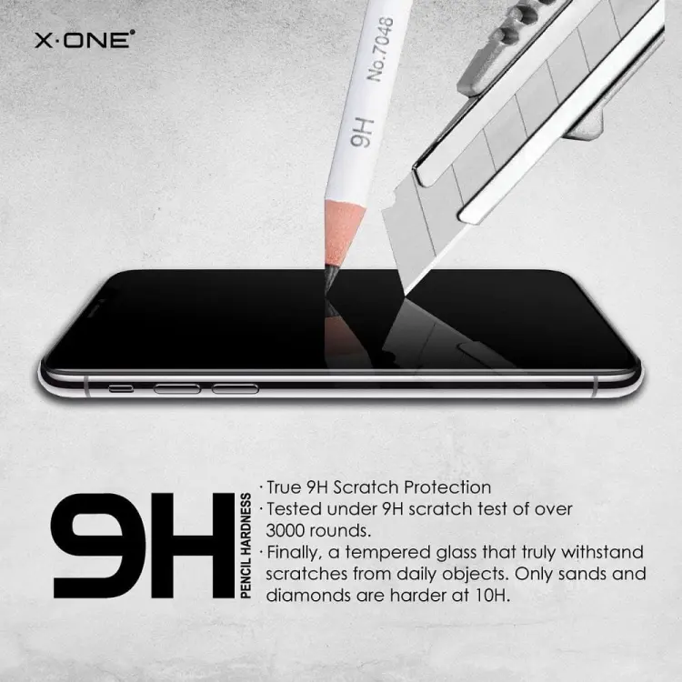 Szkło hartowane X-ONE Full Cover Extra Strong Matowe - do iPhone 16 Pro (full glue) czarny