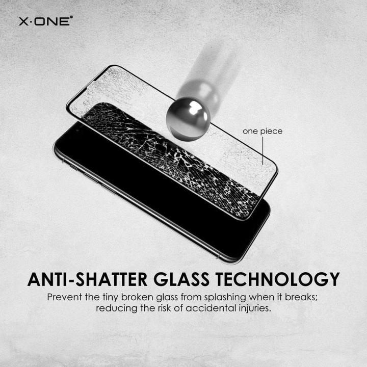 Szkło hartowane X-ONE Full Cover Extra Strong Matowe - do iPhone 16 Pro (full glue) czarny