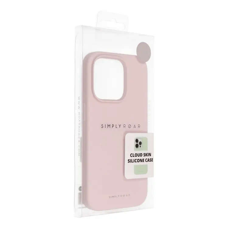 ROAR futerał CLOUD SKIN do IPHONE 15 Pro Max Jasnoróżowy