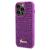 GUESS futerał do IPHONE 14 Pro GUHCP14LPMSDGSF (Disco Script Metal) fuksja