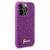 GUESS futerał do IPHONE 14 Pro GUHCP14LPMSDGSF (Disco Script Metal) fuksja