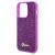 GUESS futerał do IPHONE 14 Pro GUHCP14LPMSDGSF (Disco Script Metal) fuksja