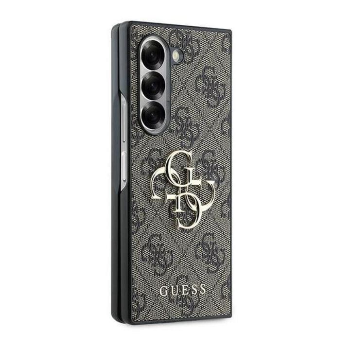 GUESS futerał do SAMSUNG Z Fold 6 GUHCZFD64GMGBR (PU 4G Leather Metal Logo) brązowy