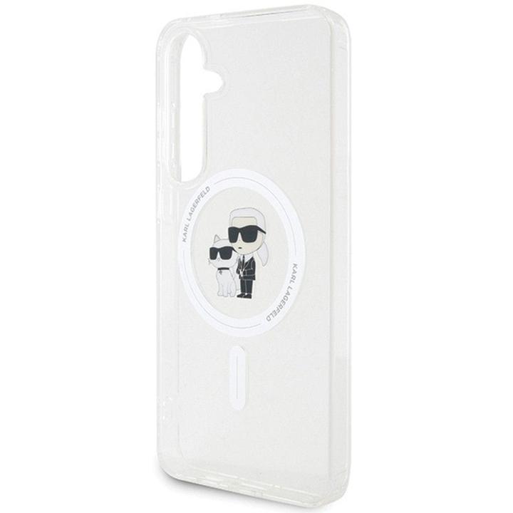 KARL LAGERFELD futerał do SAMSUNG S24 KLHMS24SHGKCNOT (MAGSAFE IML KC) transparentny