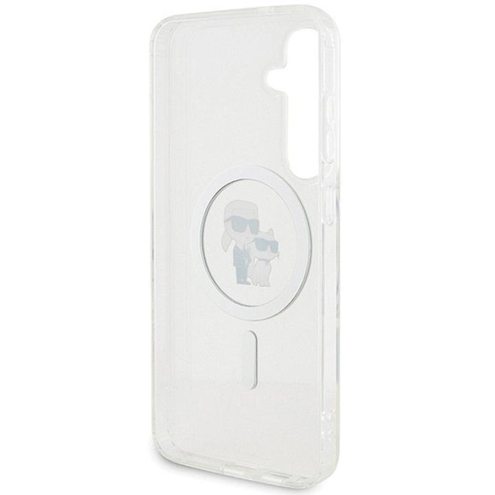 KARL LAGERFELD futerał do SAMSUNG S24 KLHMS24SHGKCNOT (MAGSAFE IML KC) transparentny