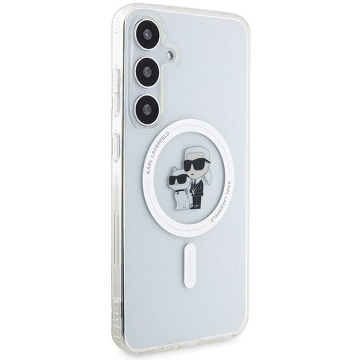 KARL LAGERFELD futerał do SAMSUNG S24 KLHMS24SHGKCNOT (MAGSAFE IML KC) transparentny