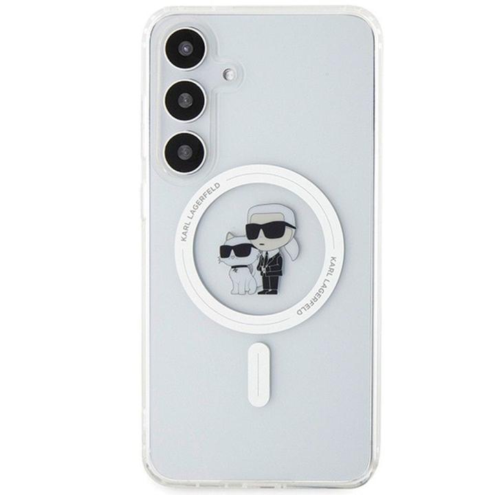 KARL LAGERFELD futerał do SAMSUNG S24 KLHMS24SHGKCNOT (MAGSAFE IML KC) transparentny