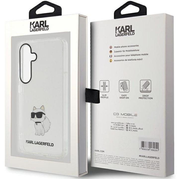 KARL LAGERFELD futerał do SAMSUNG S24 KLHCS24SHNCHTCT (IML NFT CHOUPETTE) transparentny