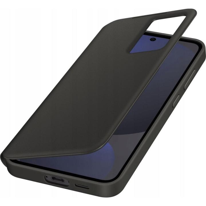 SAMSUNG oryginalny futerał Smart View Wallet Case do SAMSUNG S24FE EF-ZS721CBEGWW czarny blister