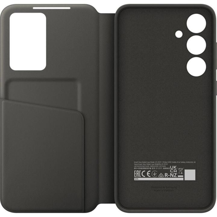 SAMSUNG oryginalny futerał Smart View Wallet Case do SAMSUNG S24FE EF-ZS721CBEGWW czarny blister
