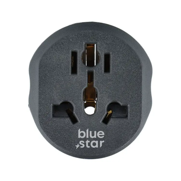 BLUE STAR adapter podróżny GO TO Europe (Type E) 16A biały