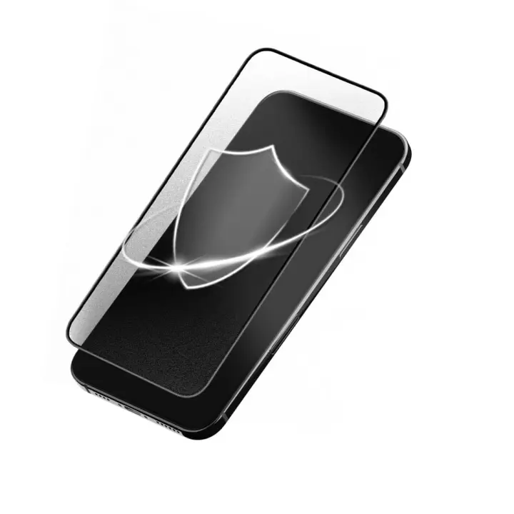 Szkło Hartowane Forcell Matt Glass - do Iphone 15 Plus czarny