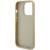 GUESS futerał do IPHONE 15 Pro GUHCP15LHG4SGD (Fixed Glitter Big 4G) złoty