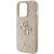 GUESS futerał do IPHONE 15 Pro GUHCP15LHG4SGD (Fixed Glitter Big 4G) złoty