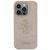 GUESS futerał do IPHONE 15 Pro GUHCP15LHG4SGD (Fixed Glitter Big 4G) złoty