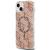 GUESS futerał do IPHONE 15 kompatybilny z MagSafe GUHMP15SHGCUSTGW (IML GCUBE) brązowy