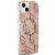 GUESS futerał do IPHONE 15 kompatybilny z MagSafe GUHMP15SHGCUSTGW (IML GCUBE) brązowy