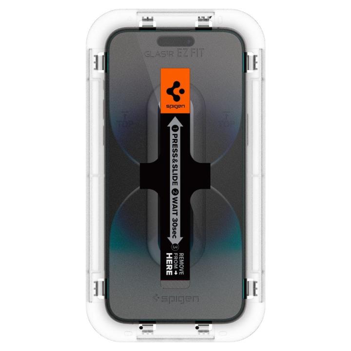 SZKŁO HARTOWANE SPIGEN GLAS.TR ”EZ FIT” 2-PACK IPHONE 14 PRO MAX CLEAR