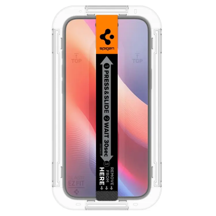 SZKŁO HARTOWANE SPIGEN GLAS.TR ”EZ FIT” IPHONE 15 / 16 CLEAR