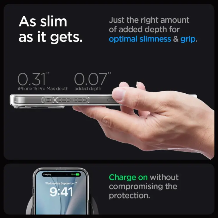 SPIGEN ULTRA HYBRID MAG MAGSAFE IPHONE 15 PRO MAX WHITE