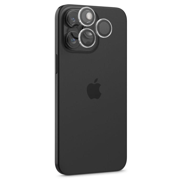 OSŁONA APARATU SPIGEN OPTIK PRO GLAS.TR ”EZ FIT” CAMERA PROTECTOR 2-PACK IPHONE 14 PRO / PRO MAX / 15 PRO / PRO MAX / 16 PRO / PRO MAX CRYSTAL CLEAR