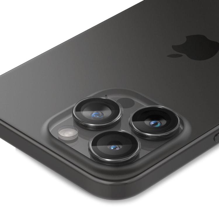 OSŁONA APARATU SPIGEN OPTIK PRO GLAS.TR ”EZ FIT” CAMERA PROTECTOR 2-PACK IPHONE 14 PRO / PRO MAX / 15 PRO / PRO MAX / 16 PRO / PRO MAX CRYSTAL CLEAR