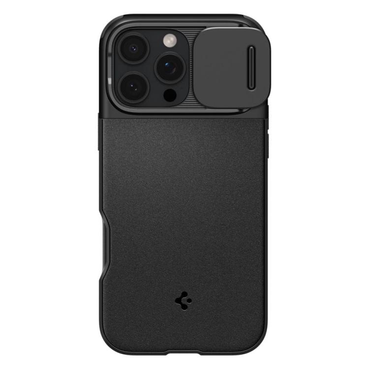 SPIGEN OPTIK ARMOR MAG MAGSAFE IPHONE 16 PRO MAX BLACK