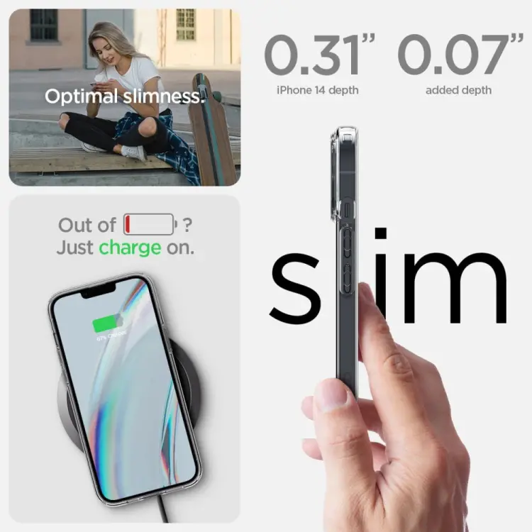 SPIGEN CRYSTAL PACK IPHONE 14 PLUS / 15 PLUS CRYSTAL CLEAR