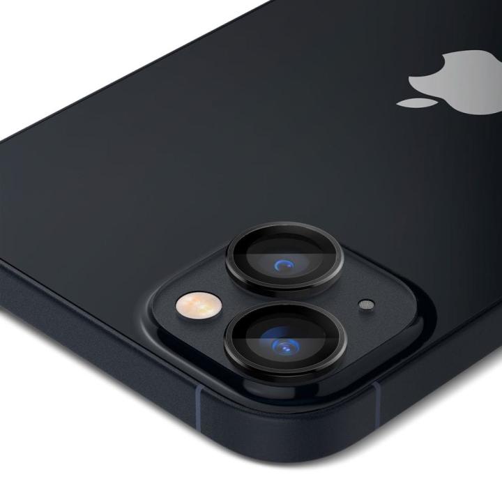 OSŁONA APARATU SPIGEN OPTIK.TR ”EZ FIT” CAMERA PROTECTOR 2-PACK IPHONE 14 / 14 PLUS / 15 / 15 PLUS BLACK