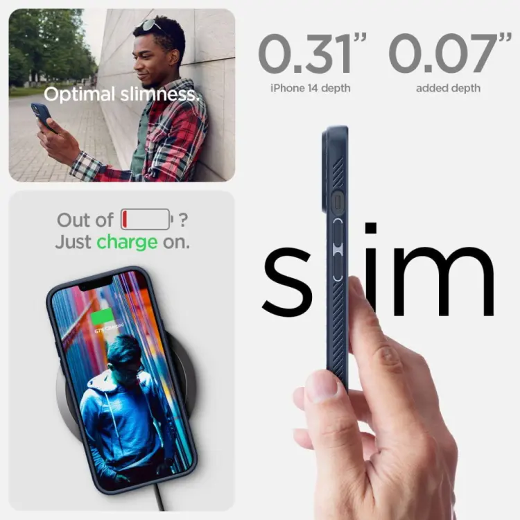 SPIGEN LIQUID AIR IPHONE 14 PLUS / 15 PLUS NAVY BLUE