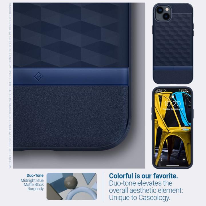 CASEOLOGY PARALLAX MAG MAGSAFE IPHONE 14 PLUS / 15 PLUS MIDNIGHT BLUE