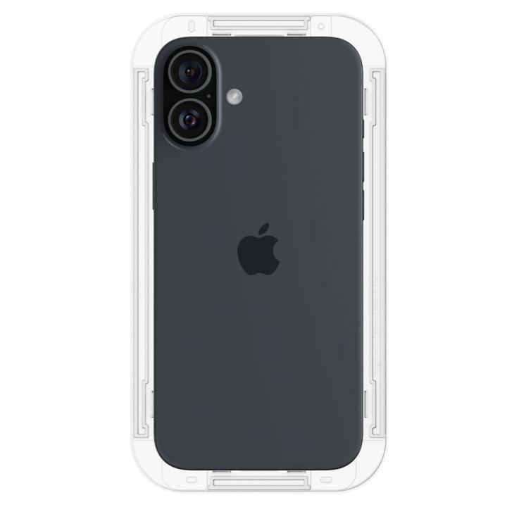 SZKŁO HARTOWANE SPIGEN GLAS.TR ”EZ FIT” 2-PACK IPHONE 15 / 16 CLEAR