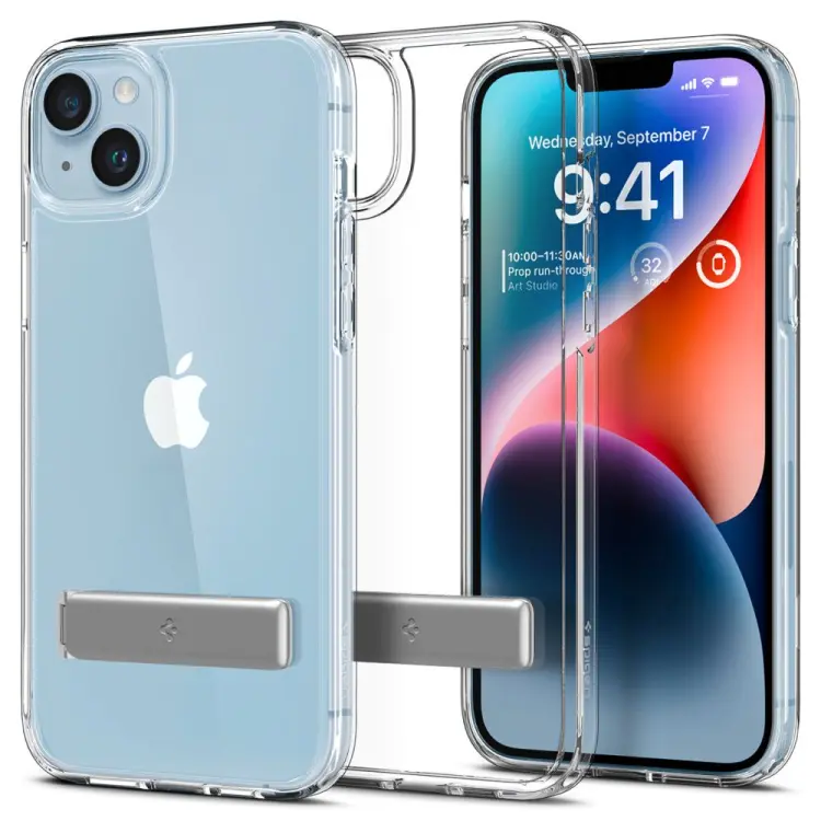 SPIGEN ULTRA HYBRID ”S” IPHONE 14 PLUS / 15 PLUS CRYSTAL CLEAR