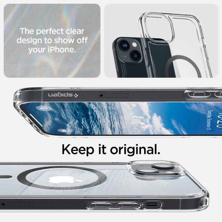 SPIGEN ULTRA HYBRID MAG MAGSAFE IPHONE 14 PLUS / 15 PLUS CARBON FIBER