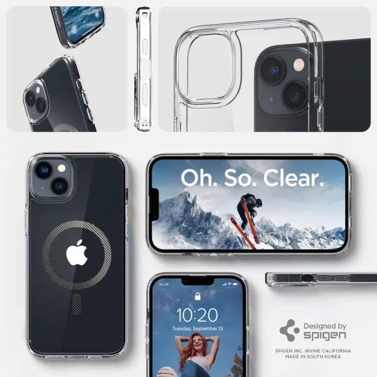 SPIGEN ULTRA HYBRID MAG MAGSAFE IPHONE 14 PLUS / 15 PLUS CARBON FIBER