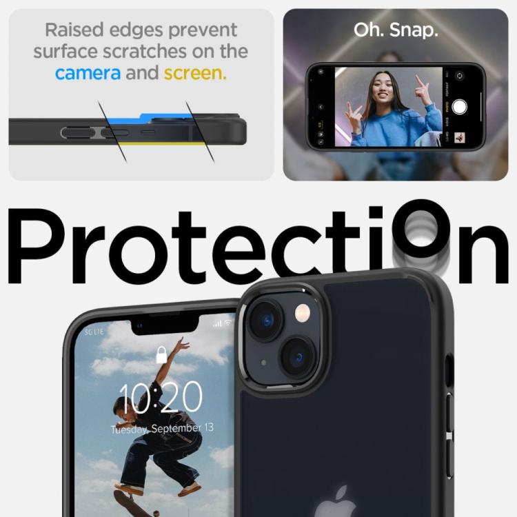 SPIGEN ULTRA HYBRID IPHONE 14 PLUS / 15 PLUS FROST BLACK