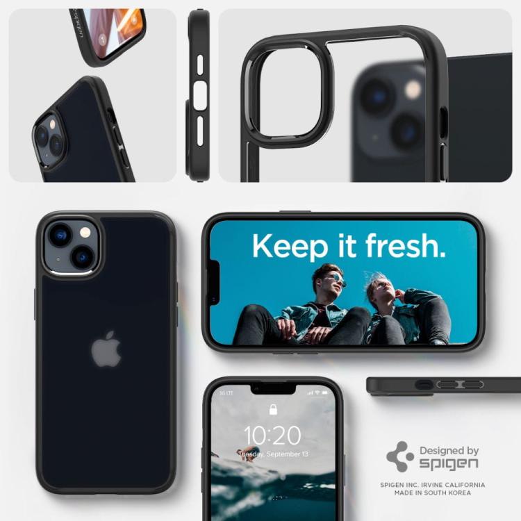 SPIGEN ULTRA HYBRID IPHONE 14 PLUS / 15 PLUS FROST BLACK