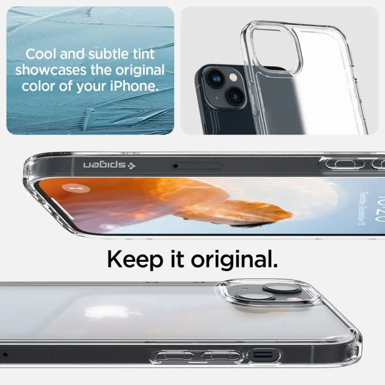 SPIGEN ULTRA HYBRID IPHONE 14 PLUS / 15 PLUS FROST CLEAR