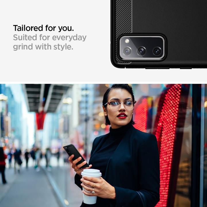 SPIGEN RUGGED ARMOR GALAXY S20 FE MATTE BLACK