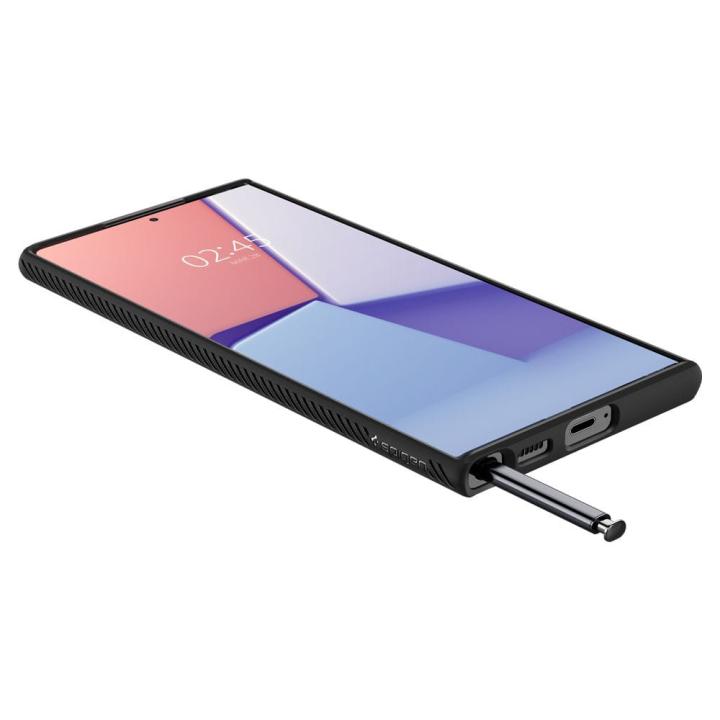 SPIGEN LIQUID AIR GALAXY S22 ULTRA MATTE BLACK