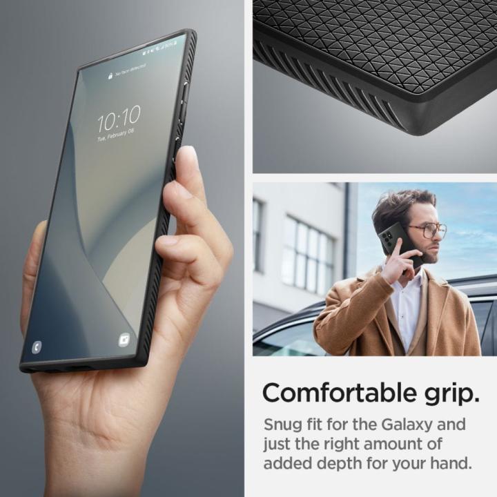 SPIGEN LIQUID AIR GALAXY S22 ULTRA MATTE BLACK