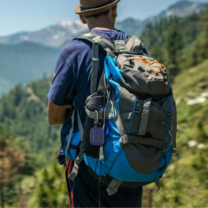 TECH-PROTECT SILICONE HOOK APPLE AIRPODS PRO 1 / 2 CAFFE LATTE