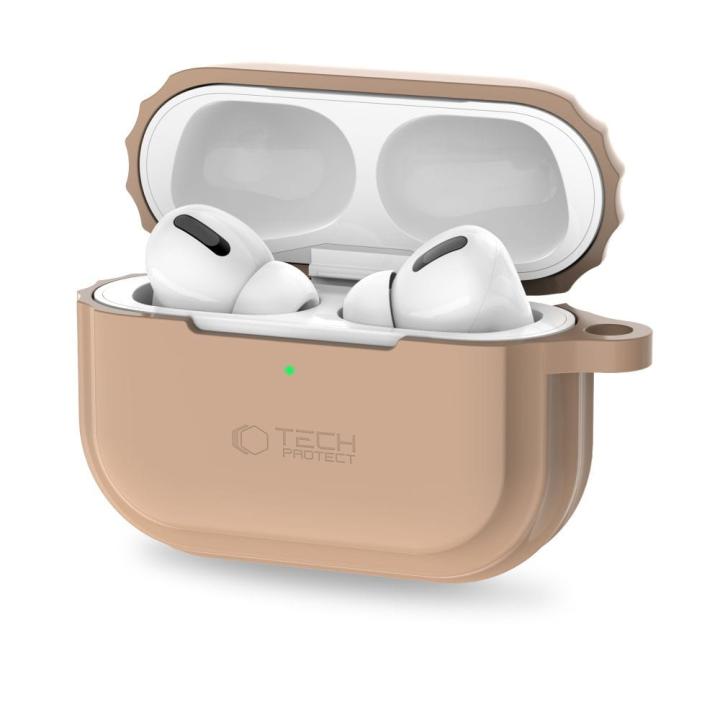 TECH-PROTECT SILICONE ROPE APPLE AIRPODS PRO 1 / 2 CAFFE LATTE