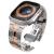 TECH-PROTECT STAINLESS LINE APPLE WATCH 6 / 7 / 8 / 9 / 10 / SE / ULTRA 1 / 2 (44 / 45 / 46 / 49 MM) TITANIUM/ORANGE