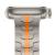 TECH-PROTECT STAINLESS LINE APPLE WATCH 6 / 7 / 8 / 9 / 10 / SE / ULTRA 1 / 2 (44 / 45 / 46 / 49 MM) TITANIUM/ORANGE