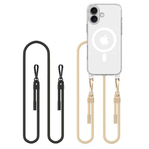 TECH-PROTECT FLEXAIR CHAIN MAGSAFE IPHONE 16 BLACK &amp; TAUPE