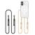 TECH-PROTECT FLEXAIR CHAIN MAGSAFE IPHONE 16 BLACK &amp; TAUPE