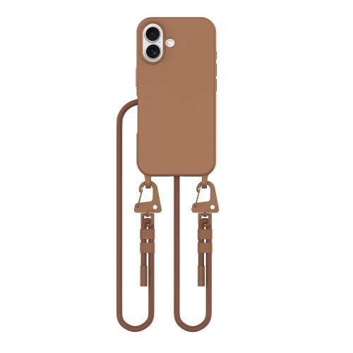 TECH-PROTECT MAGNECKLACE MAGSAFE IPHONE 16 CHOCOLATE BROWN