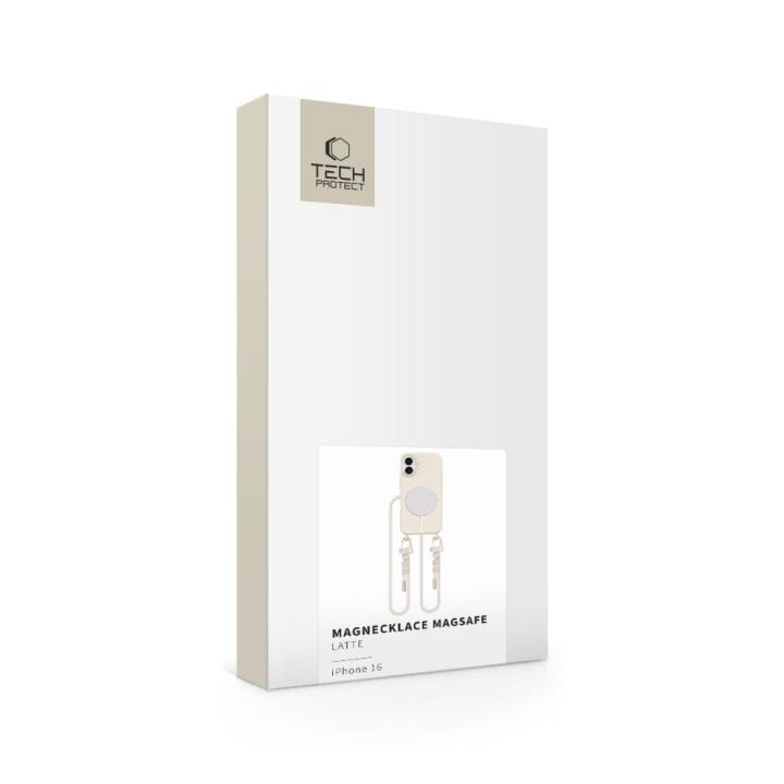 TECH-PROTECT MAGNECKLACE MAGSAFE IPHONE 16 COSMIC LATTE